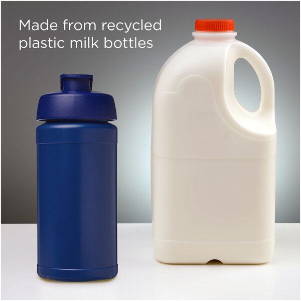 500 ml recycelte Sportflasche mit Klappdeckel - Veivep