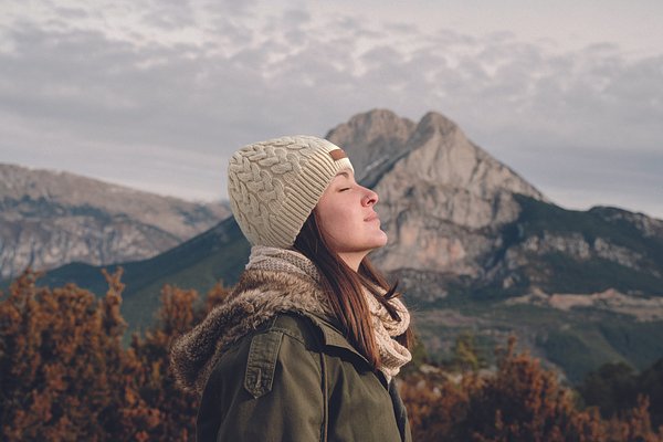 Mütze im Zopfstrickmuster RPET Marld