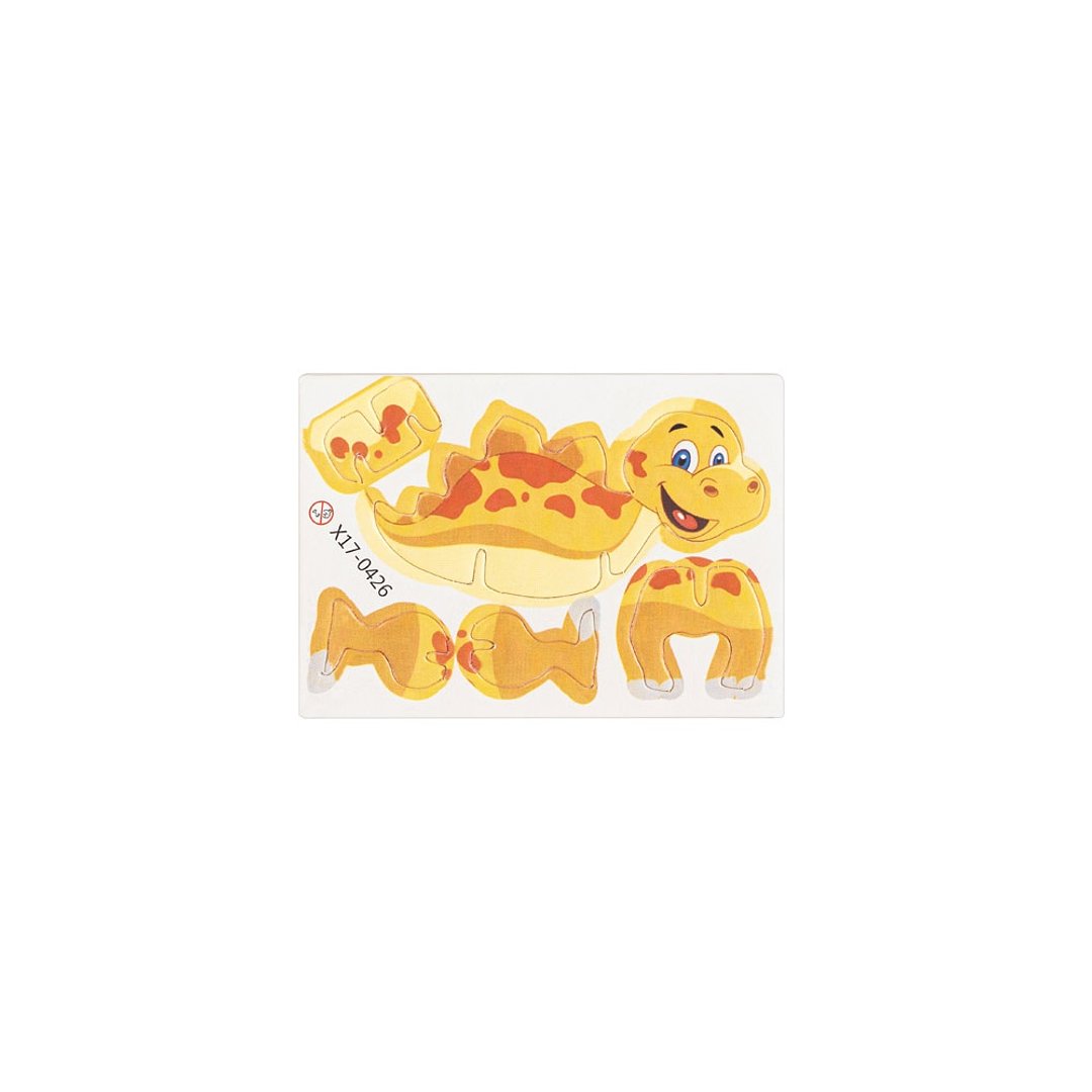 3D-Puzzle in Dinosaurierform aus Papier und EVA Fengan