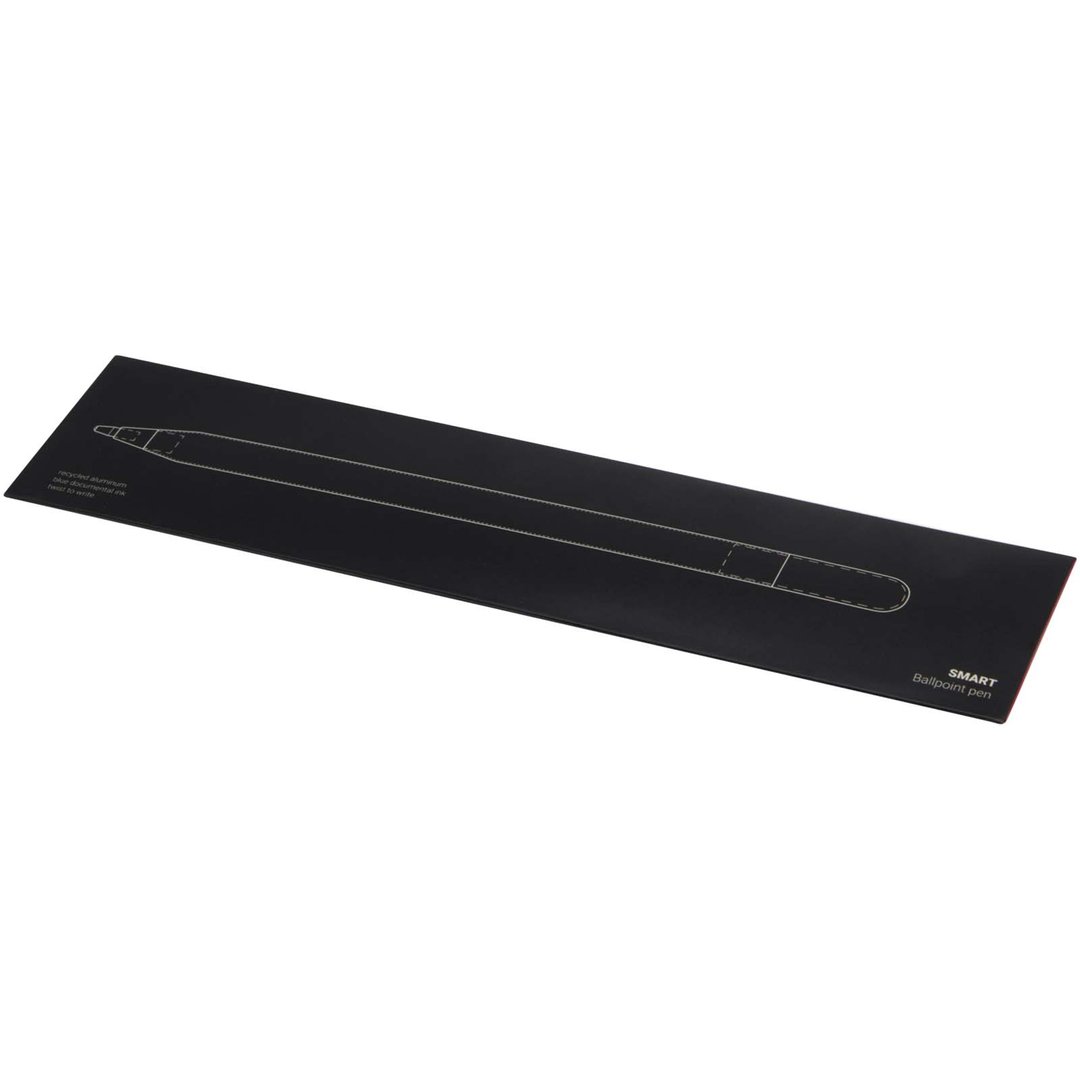 Kugelschreiber aus recyceltem Aluminium (schwarze Tinte) - Giusen