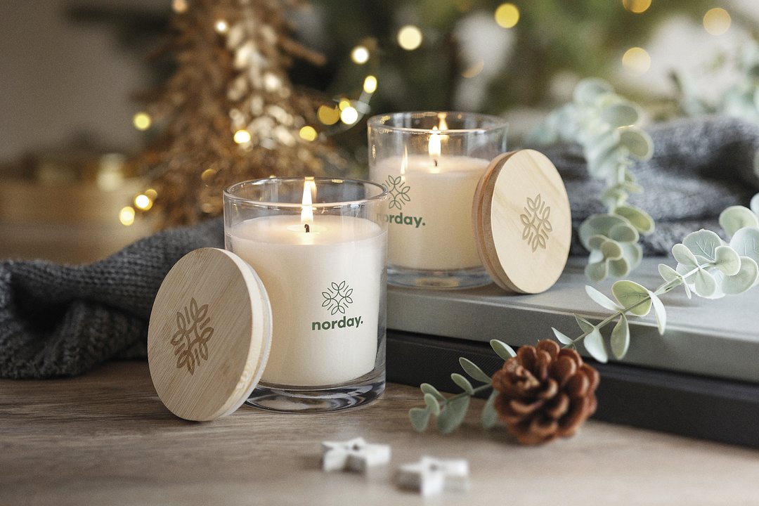 Kerze Vanille Duft Liulf