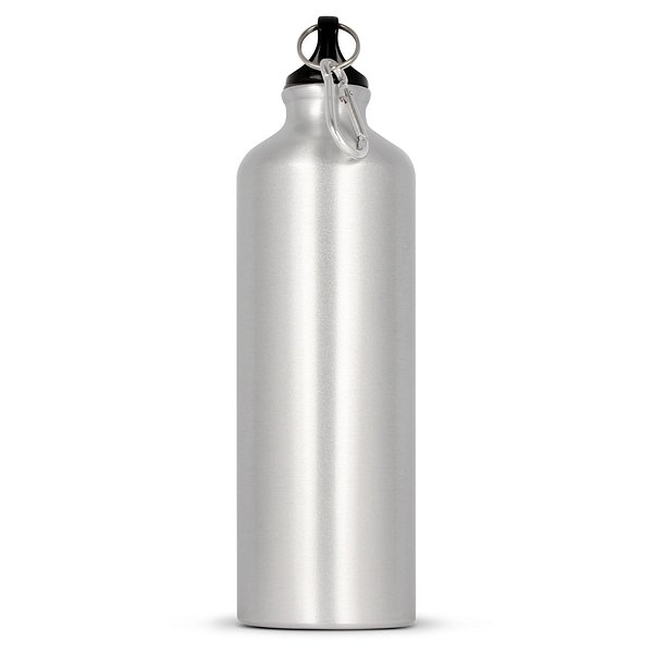 Aluminium Wasserflasche mit Karabiner 750ml Stgaunela