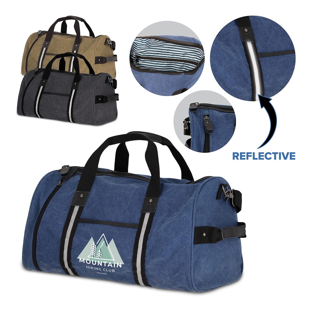 Seesack aus recyceltem Baumwoll-Canvas Harper GRS Andina