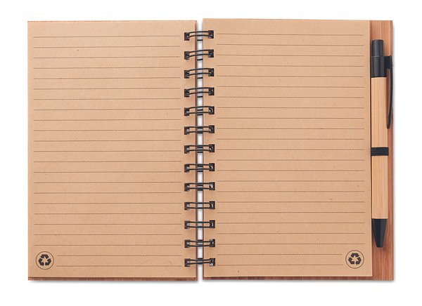 Notizbuch Bambusdeckel Chatik