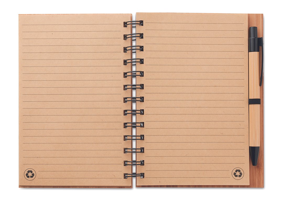 Notizbuch Bambusdeckel Chatik