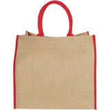 Farbige Jute Tragetasche 25L - Giuna