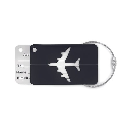 Kofferanhänger aus Aluminium Stiandri