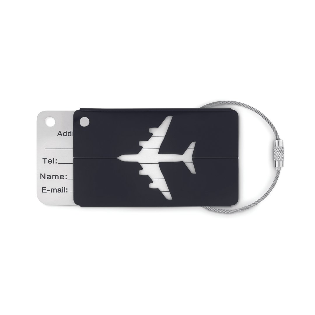 Kofferanhänger aus Aluminium Stiandri