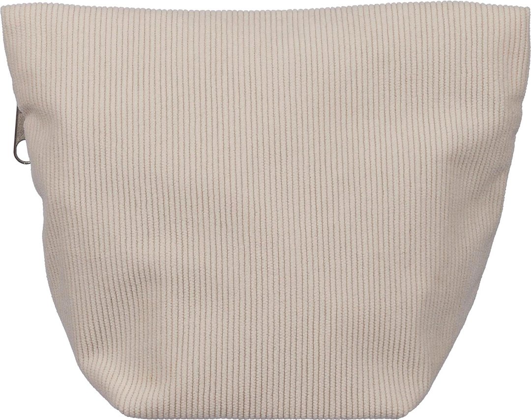 Kosmetiktasche aus Cord mit Reissverschluss Mareie