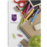 A4 Notizblock mit Hardcover und Spiralbindung - Loregn