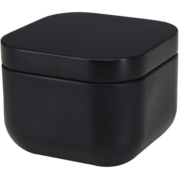 Quadratische Zinnkerze mit Vanille Duft - Uelitli