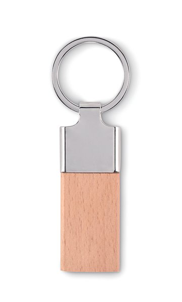 Schlüsselring Gummibaumholz Niafen