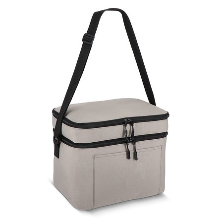 R-PET 600D Kühlbeutel mit zwei Fächern 30 x 20 x 25 cm 15 l Vigeliun