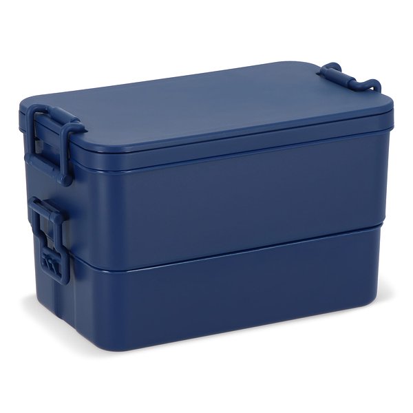 Doppelte Lunchbox mit Besteck Ylanin