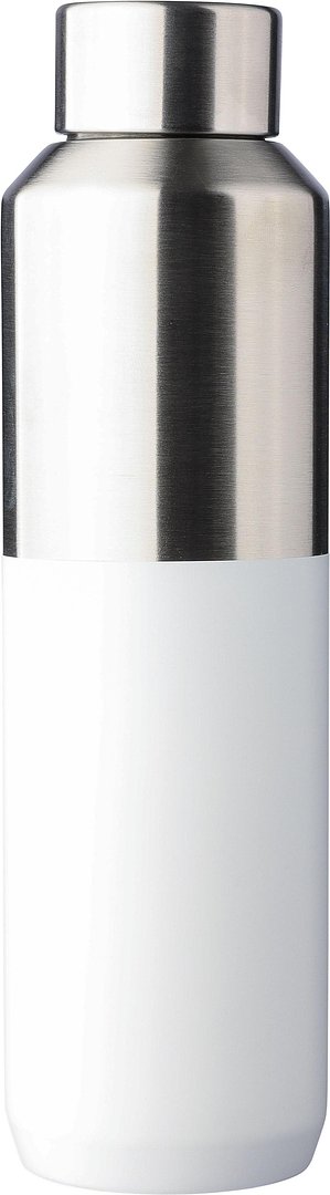 Recycelte doppelwandige Trinkflasche aus Edelstahl (600 ml) Nigna