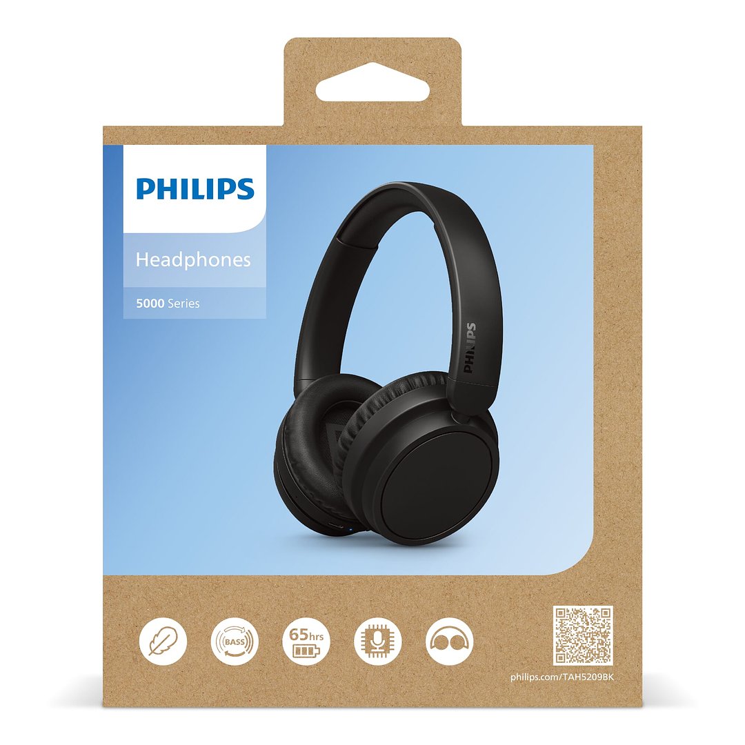 Philips Bluetooth Over-Ear-Kopfhörer mit 65 Stunden Spielzeit Mascha