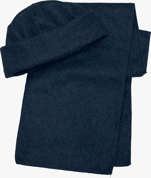 Winter-Set aus Polyester-Fleece Helixma