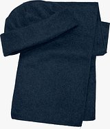 Winter-Set aus Polyester-Fleece Helixma