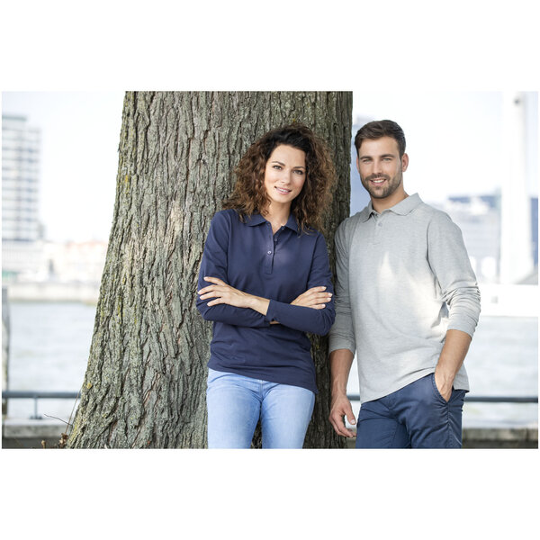 Langarm Poloshirt für Herren - Badalbi