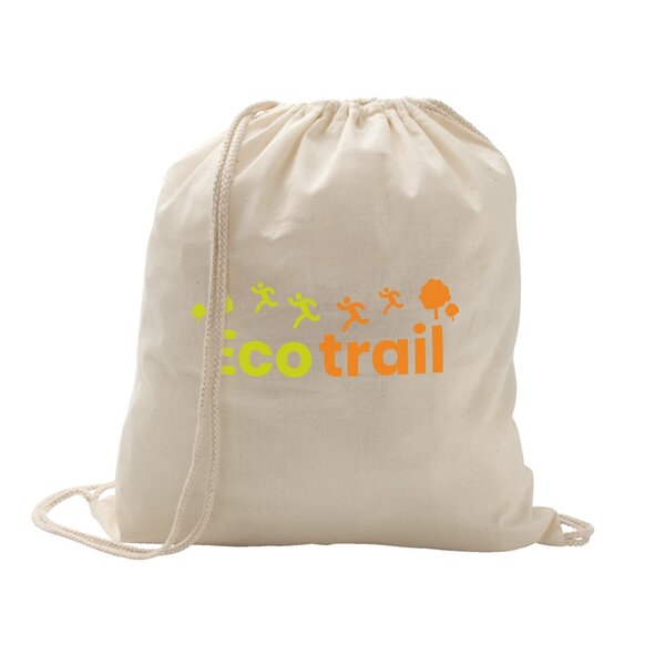 Turnbeutel aus 100% Baumwolle Haspel