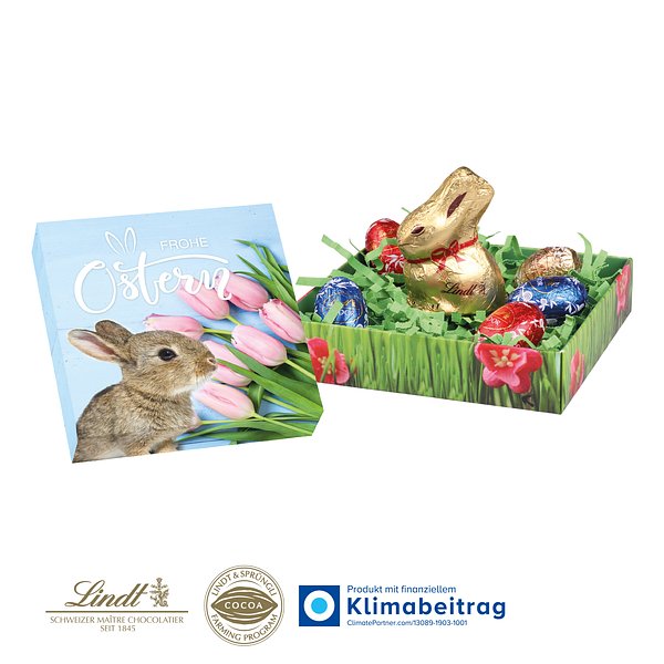 Osternest mit Schokolade von Lindt