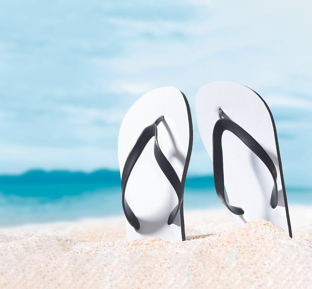 Sublimations-Zehensandalen Hellan