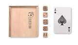 Spielkarten-Würfel-Set Giafervel