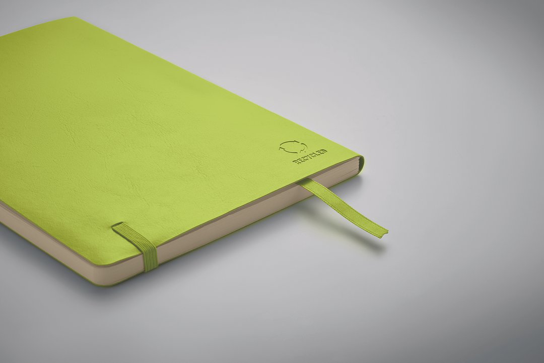 DIN A5 Notizbuch recycelt Rudych