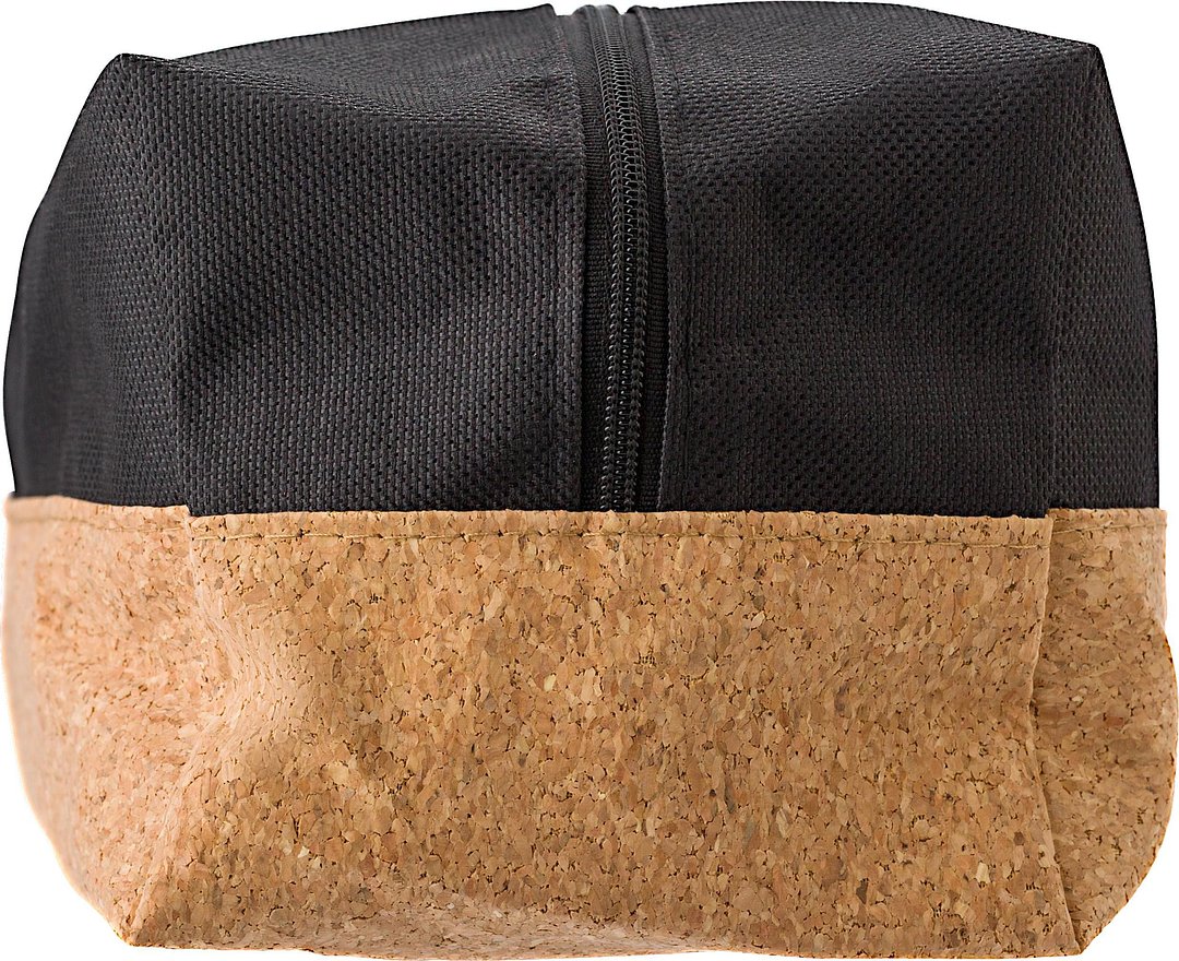 Kulturtasche aus Polyester und Kork Onnani