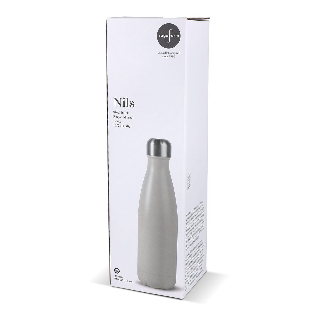 Nils Stahlflasche Pulverbeschichtet 500ml Ruini