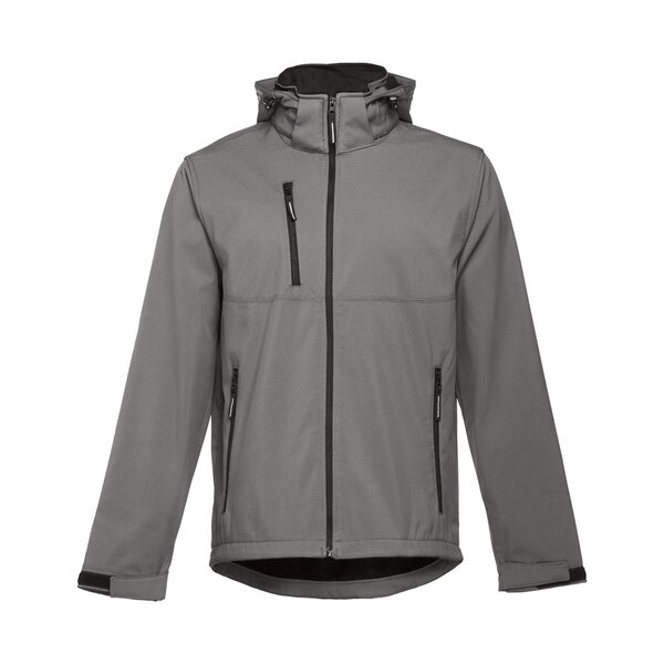 Herren SoftShell, mit abnehmbarer Kapuze Minatin