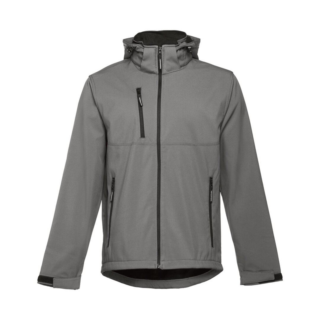Herren SoftShell, mit abnehmbarer Kapuze Minatin