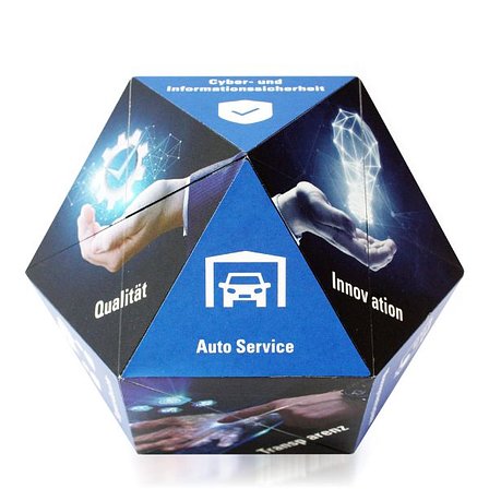 Klappwürfel 3D Personalisiert