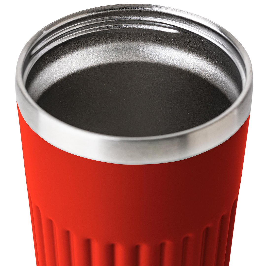 Recycelter Edelstahl-Reisebecher (400 ml) Warlep