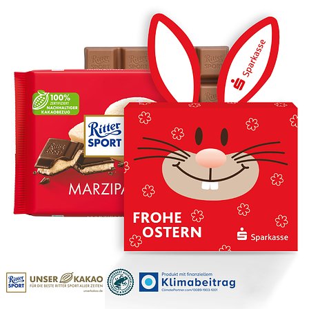 Schokotafel Ritter SPORT „Osterhase“
