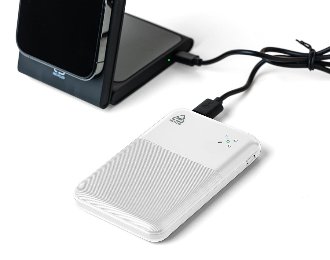 Recycelte ABS-Powerbank Iteivan