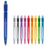 Kugelschreiber Ducal Clear Transparent Dumerendi