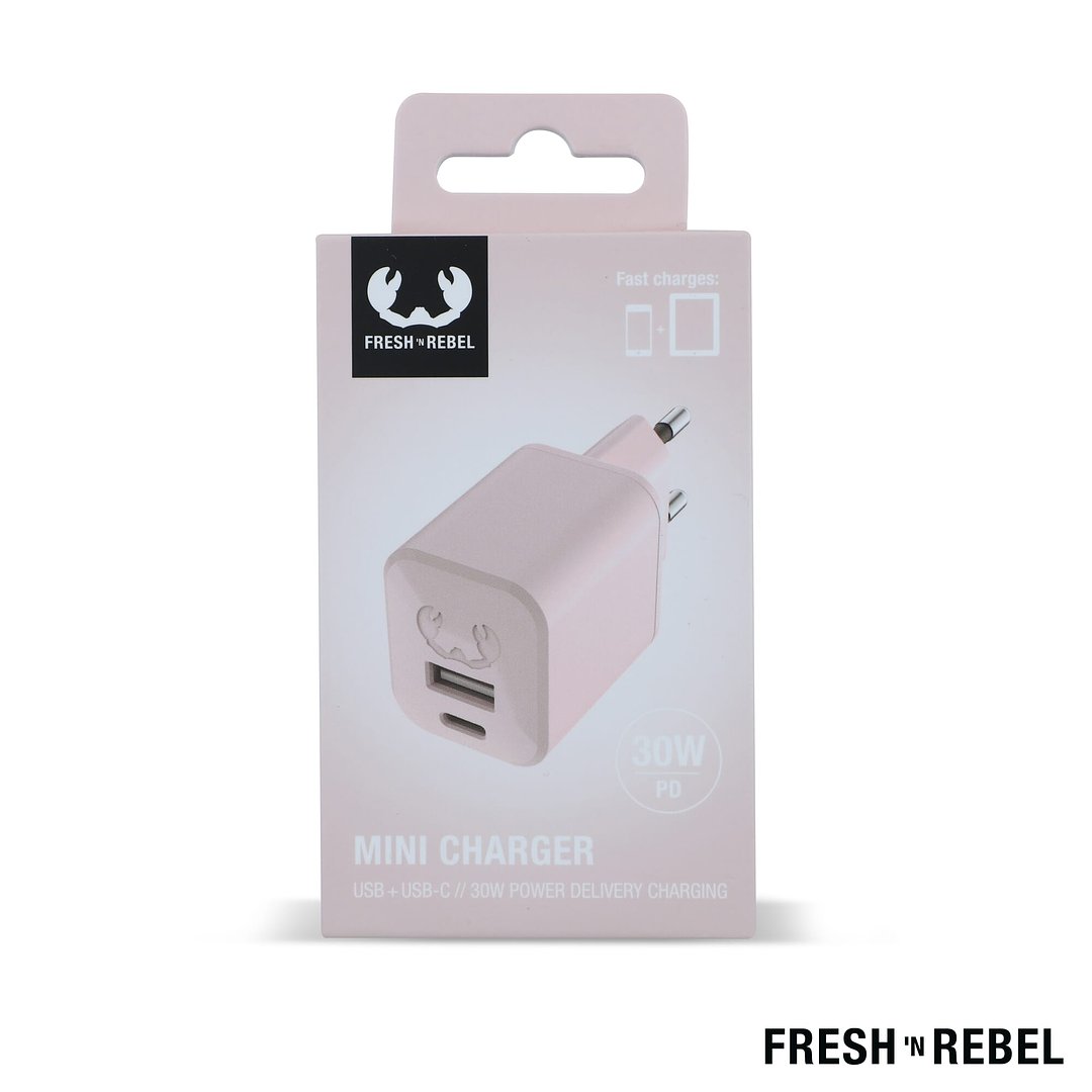 Mini Charger USB-C + A PD // 30W Chatia