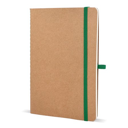 Notizbuch mit flexiblem Einband Kraftpapier A5 Rudolfep