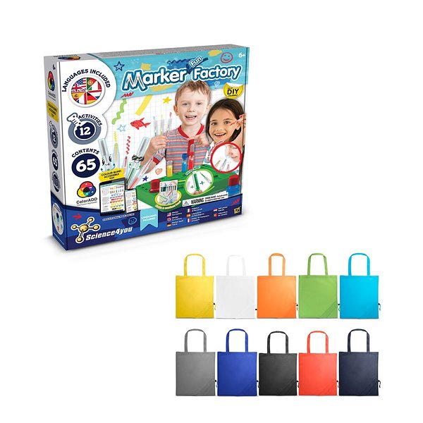 Lernspiel lieferung inklusive einer faltbaren geschenktasche aus 190T Stinat
