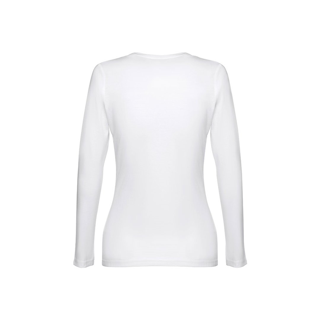 Langärmeliges tailliertes T-Shirt für Frauen Miricorer