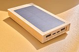 Bambus Solar-Powerbank Noleer