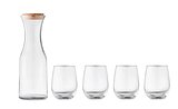 Set aus recyceltem Glas Trudivrg