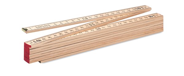 Zollstock Holz 2m Rudoldi