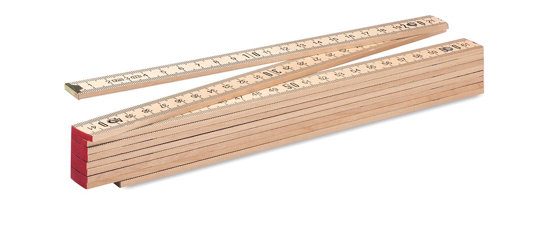 Zollstock Holz 2m Rudoldi