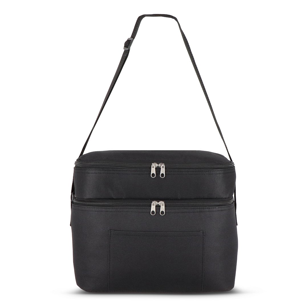 R-PET 600D Doppelfach-Kühltasche 30 x 20 x 25cm 12L Lursin