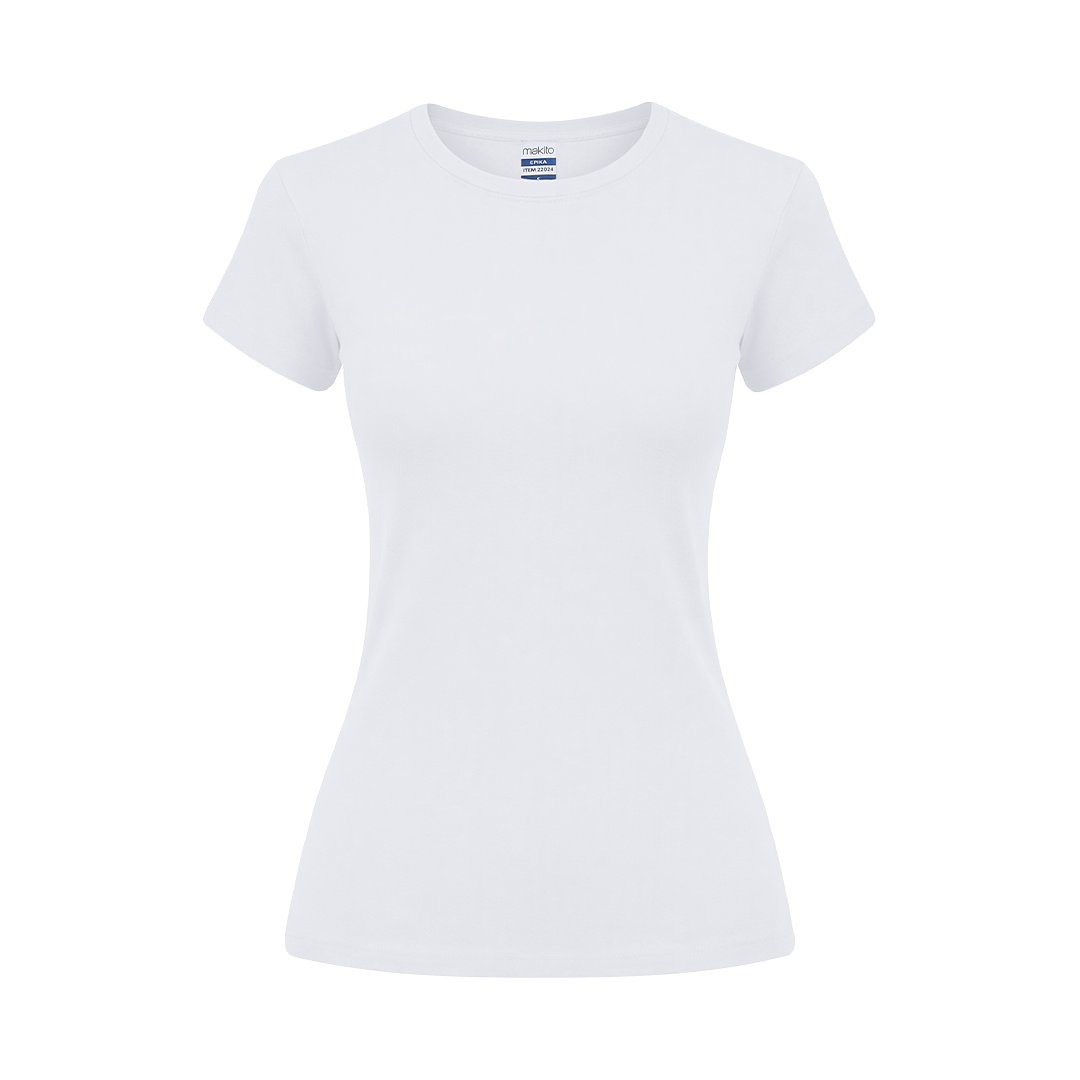 Erwachsene Frauen Weiss T-Shirt Idika