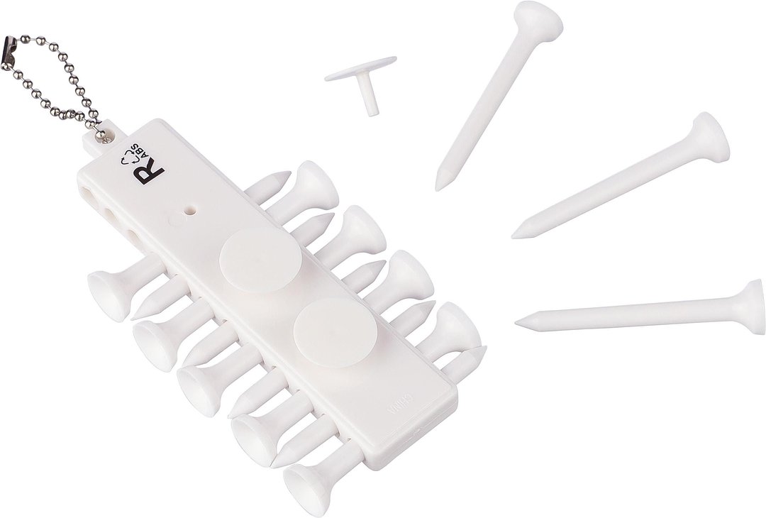 Golftee-Set aus recyceltem ABS Masperia