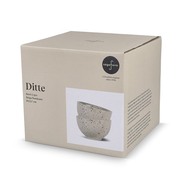 Ditte Keramikschüsselset 12 cm Vretholi