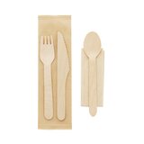 Besteck-Set aus Holz Cian